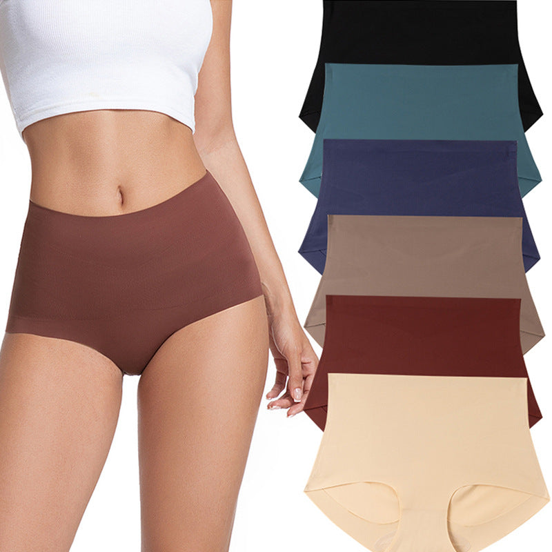 Seamless High-Waist No Show Comfort Panties (6 Pack)