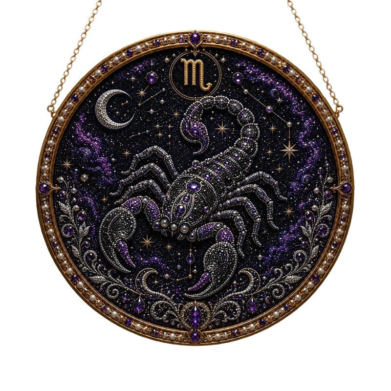 ♈✨ Premium 3D Pearl 12 Zodiac Signs Art Kit | DIY Handmade Astrology Decor 🌙💎