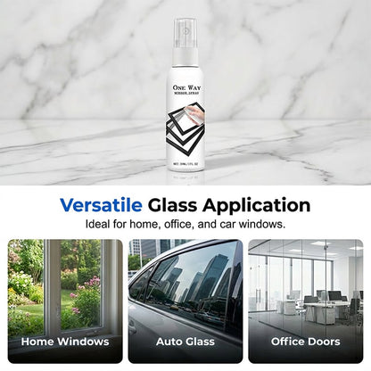 Reflective Window Spray | One-Way Mirror Privacy Shield for Home & Car