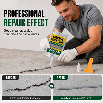 🏠Waterproof concrete Crack Filler for Indoor & Outdoor Use