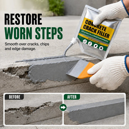 🏠Waterproof concrete Crack Filler for Indoor & Outdoor Use