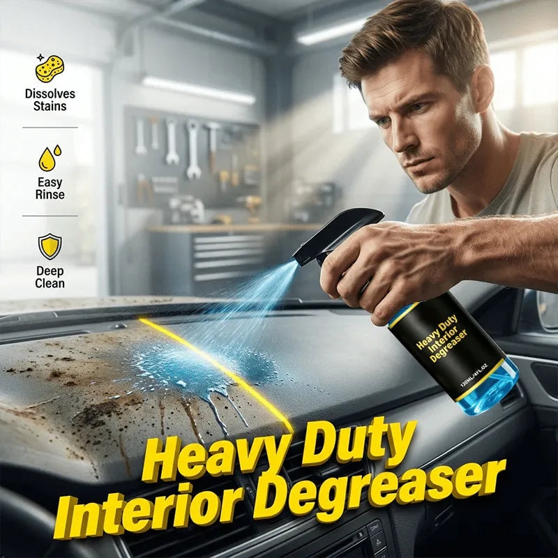 Remove multipurpose stains for the interior of the car