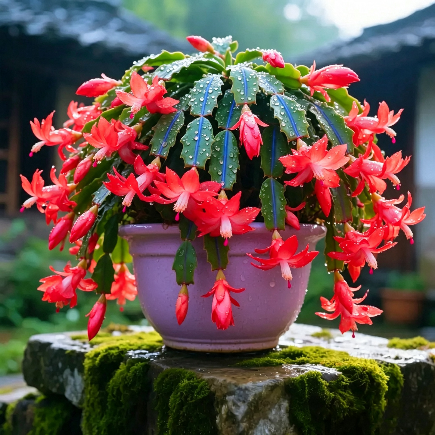 🦀Mix Colors Schlumbergera Seeds – Easy-Care Blooms in Every Shade, Even in Winter ❄️🌈