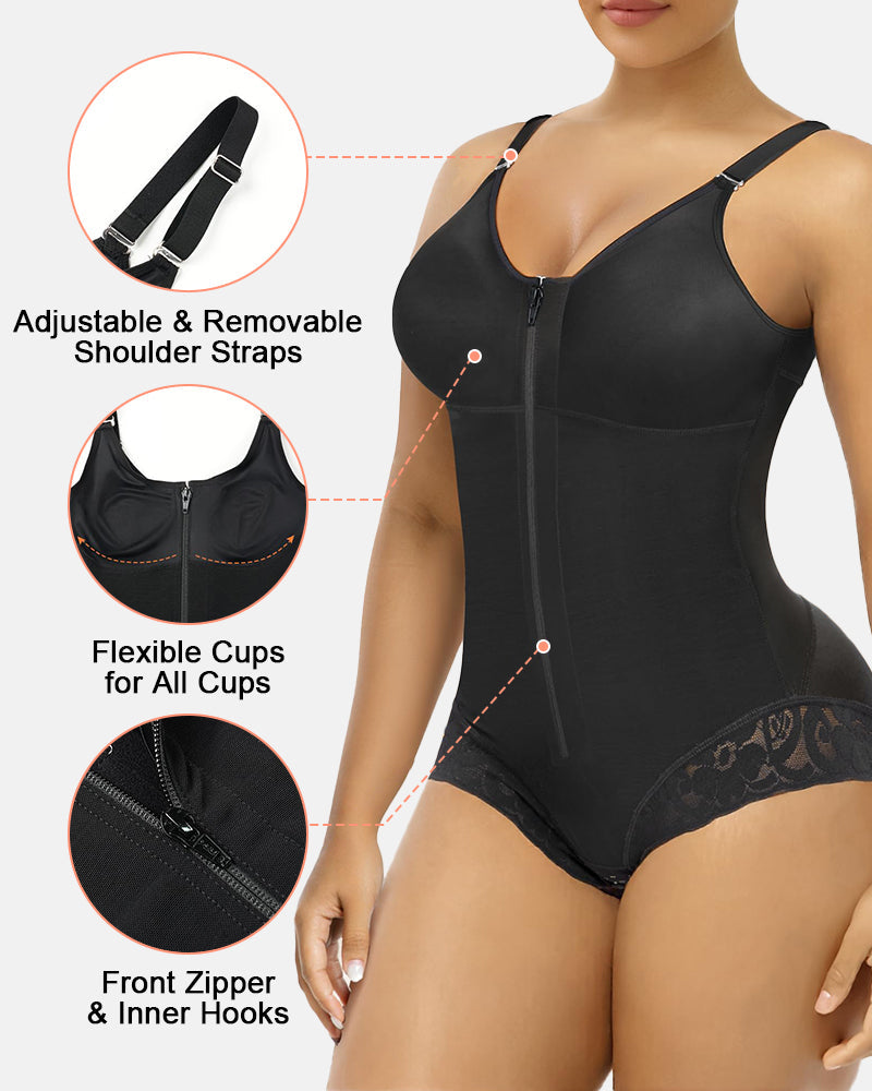 Overbust Fajas Colombianas Shapewear for Women Tummy Control Brief Shaper