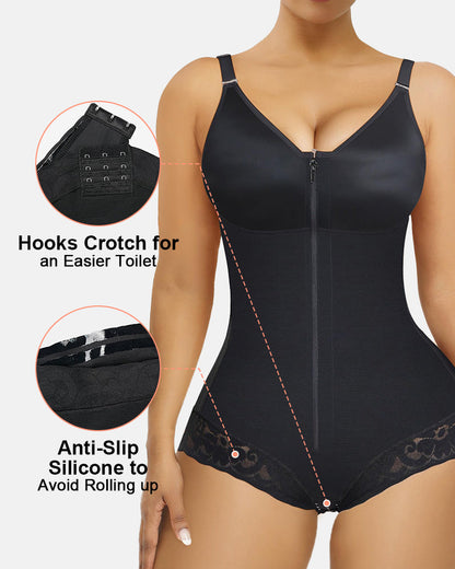Overbust Fajas Colombianas Shapewear for Women Tummy Control Brief Shaper