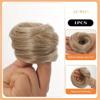 🏆🔥✨ Create a chic, effortless bun in no time at all 💖