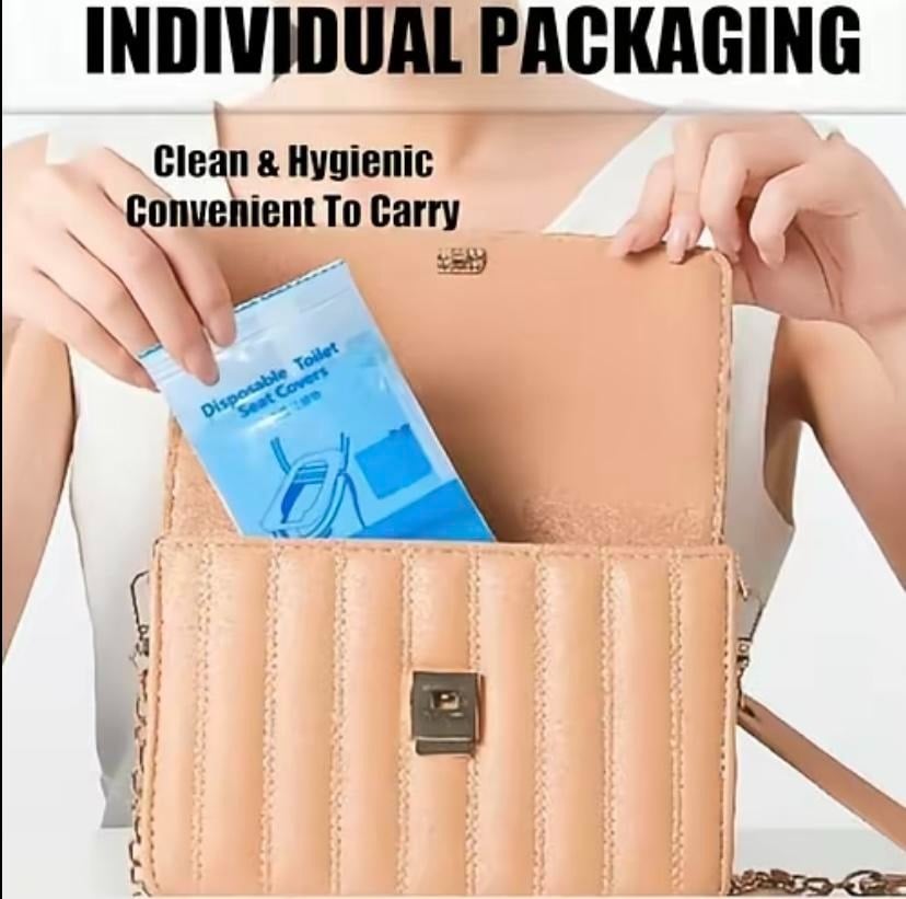 Hot Sale🚽 Disposable Toilet Seat Covers – Portable Hygiene Protection Wherever You Go