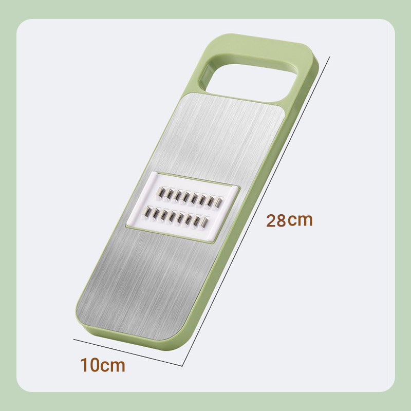 🔪 Multifunctional Vegetable Chopper with Hand Guard – 5 Blades, Non-Slip Base & Easy Chopping