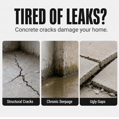🏠Waterproof concrete Crack Filler for Indoor & Outdoor Use