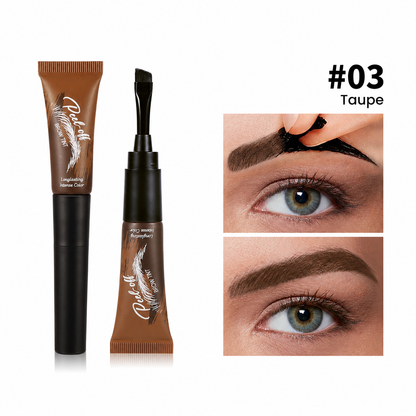 🎨Waterproof Brow Tint – Peel‑off, easy apply. Covers greys, shapes perfectly.🌟