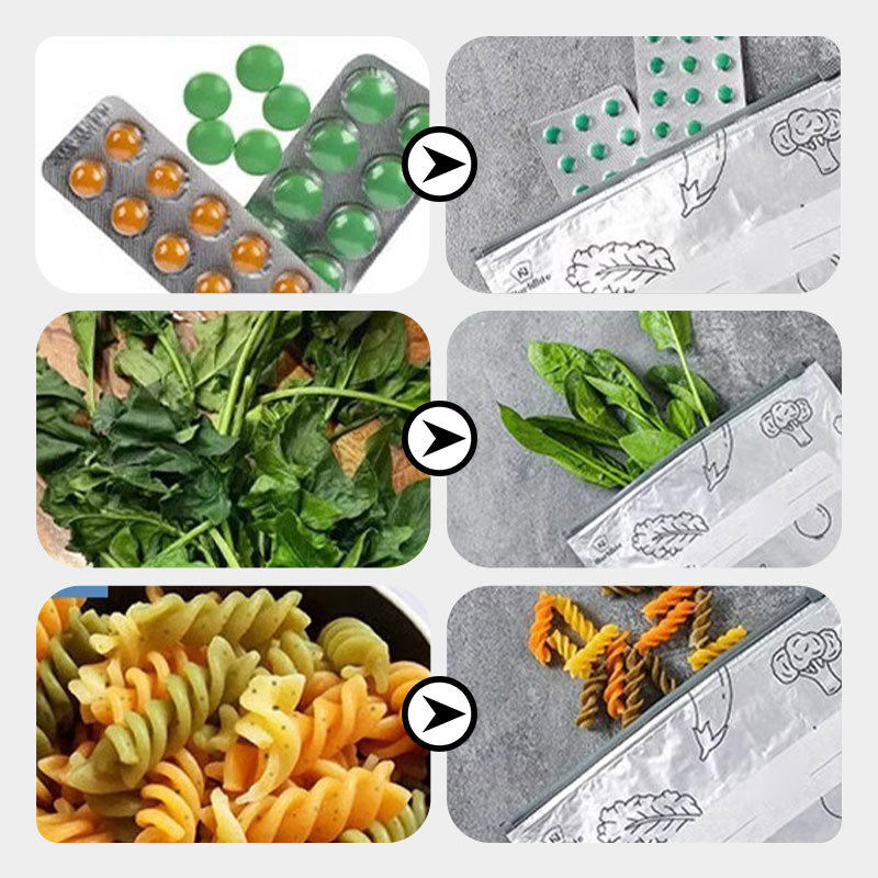 🔥Global bestseller🍗Reusable Aluminum Foil Sealable Storage Bags🥦