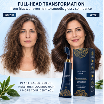 ⏳Time-Limited Special⏰Herbal Hair Dye Comb for Home Use