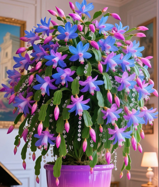 🦀Mix Colors Schlumbergera Seeds – Easy-Care Blooms in Every Shade, Even in Winter ❄️🌈