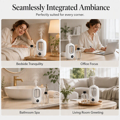 Cordless Timed Aroma Diffuser – Automatic Fragrance for Any Room