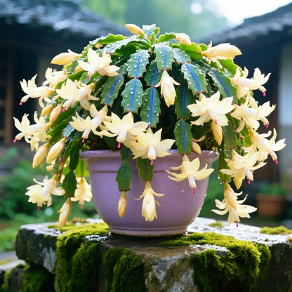 🦀Mix Colors Schlumbergera Seeds – Easy-Care Blooms in Every Shade, Even in Winter ❄️🌈