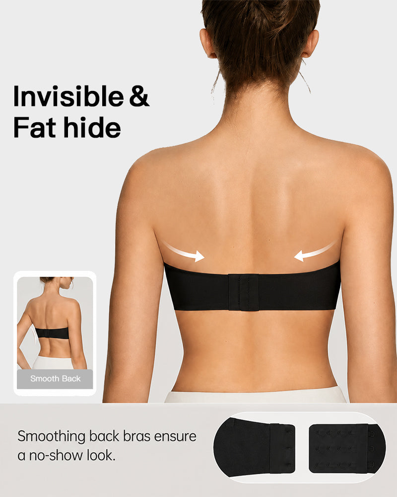 Strapless Wireless Padded Bandeau Bra