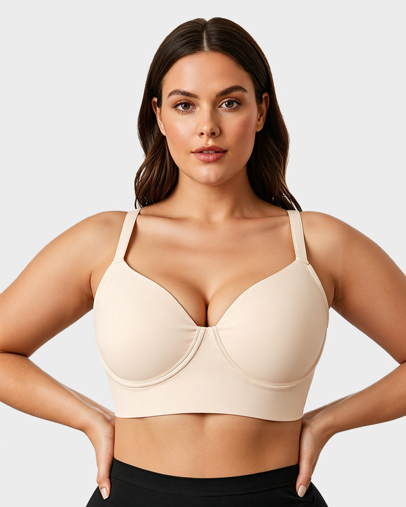 Seamless Lift Minimizer Bra
