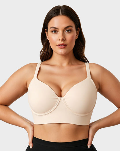 Seamless Lift Minimizer Bra