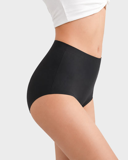 High Waist Seamleass Briefs Panties
