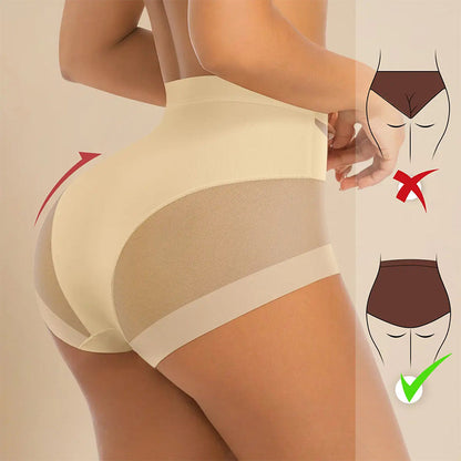 5-Pack Chic Mesh Patchwork High-Waist Panties