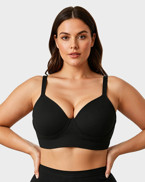 Seamless Lift Minimizer Bra