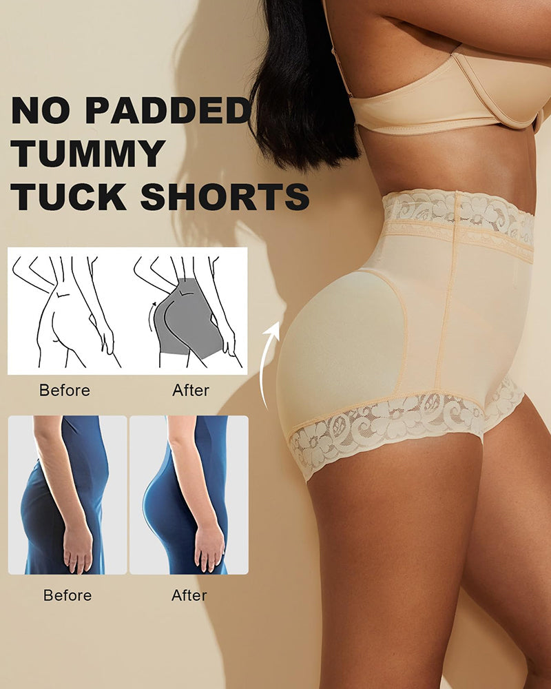 High Waist Shapewear Panty with Anti-Slip Silicone Band