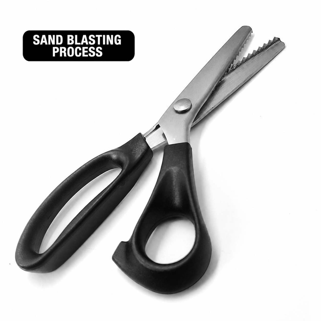 Handheld Serrated Craft Scissors