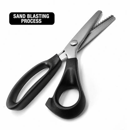 Handheld Serrated Craft Scissors