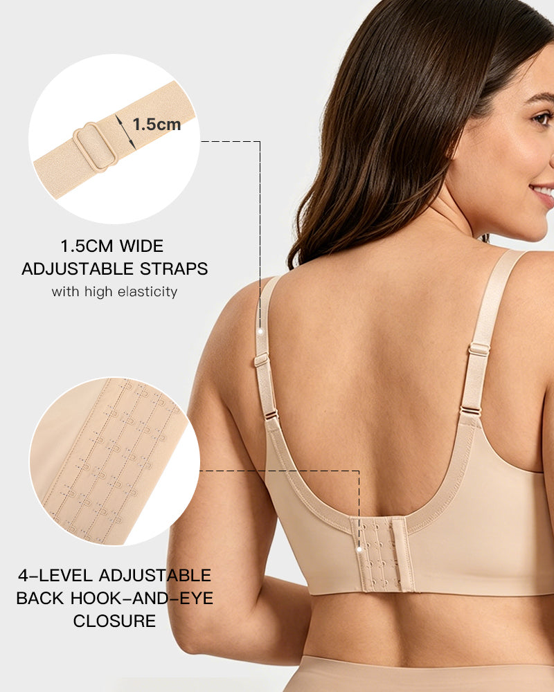 Seamless Lift Minimizer Bra