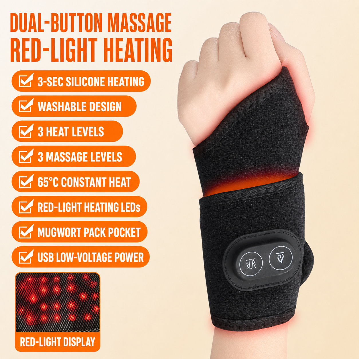 Heated Wrist Brace