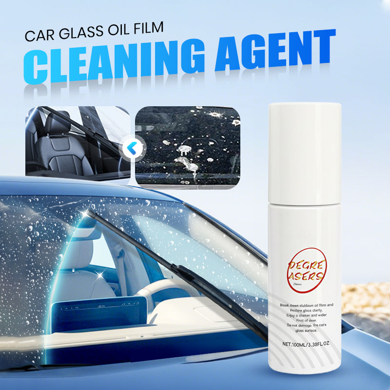 🔥✨Car Glass Oil Film Cleaning Agent