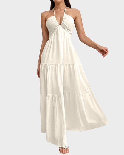 Women's Sleeveless A-Line Casual Dress