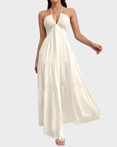 Women's Sleeveless A-Line Casual Dress