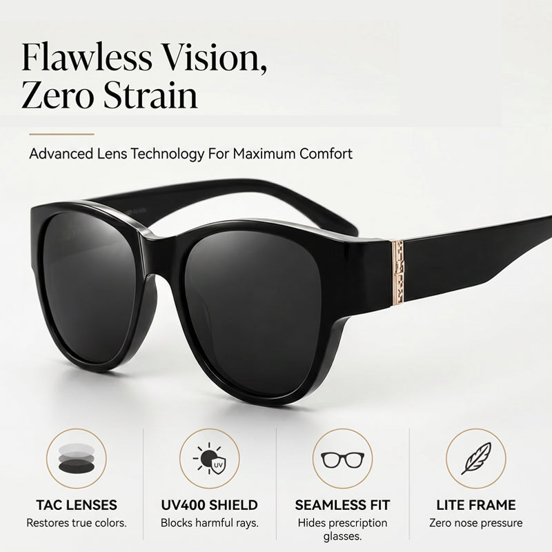 🔥Large Sunglasses to Wear Over Glasses for Women ✨