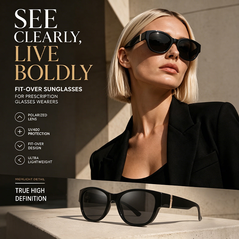 🔥Large Sunglasses to Wear Over Glasses for Women ✨