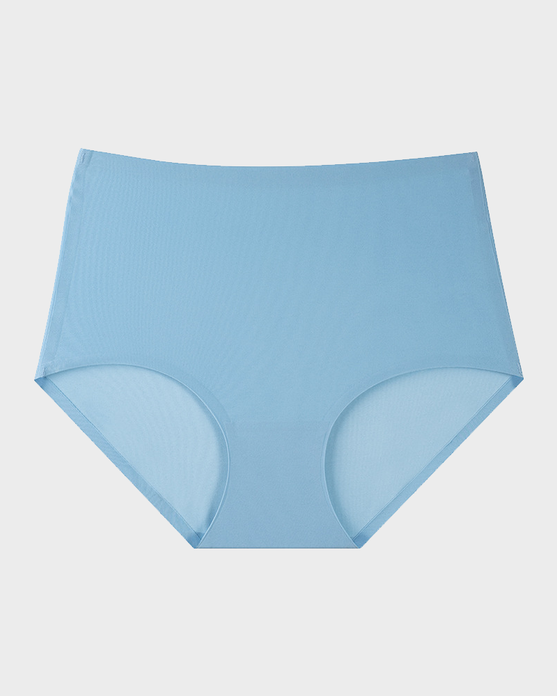High Waist Seamleass Briefs Panties