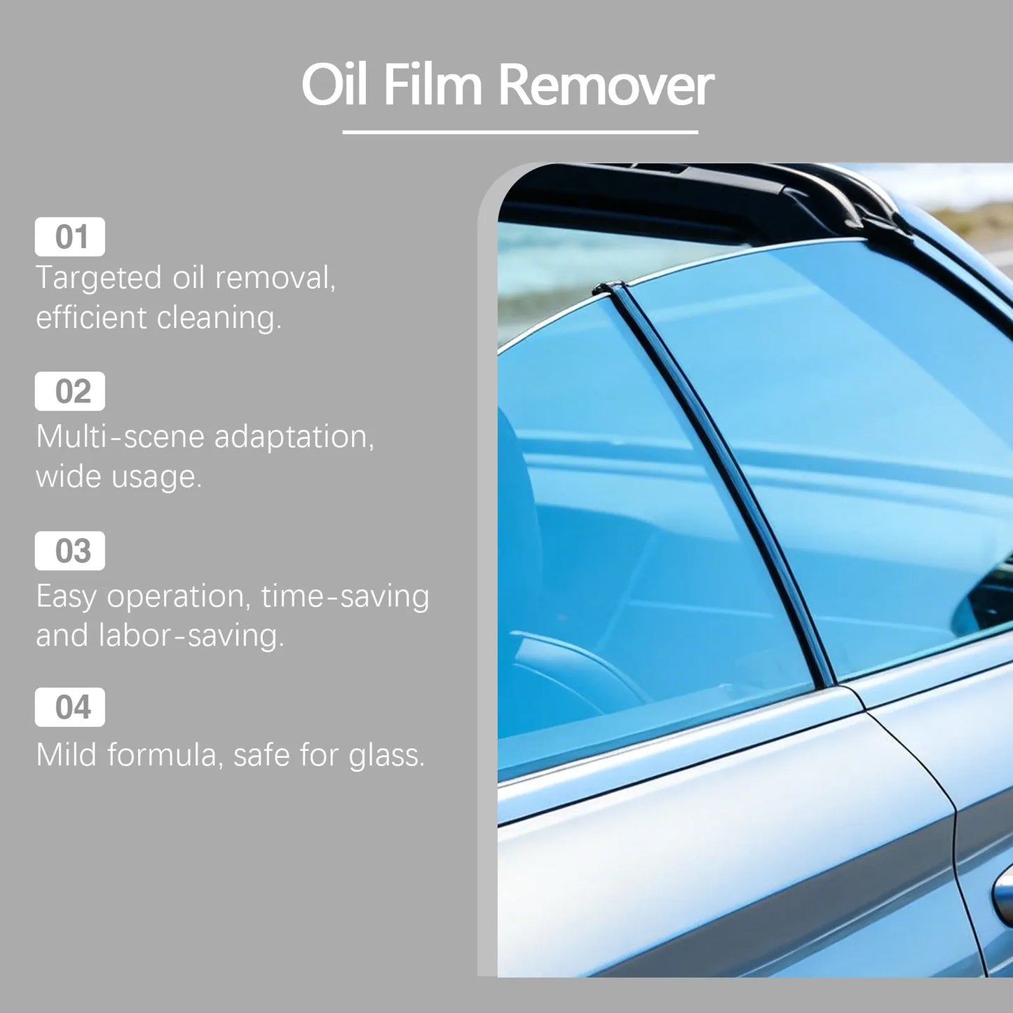 🚗150ml Glass Oil Film Cleaner Liquid