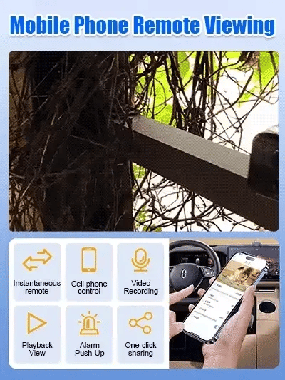 📶 Smart WiFi Security Camera – 1080P HD, 🌙 Night Vision & 🚨 Motion Detection