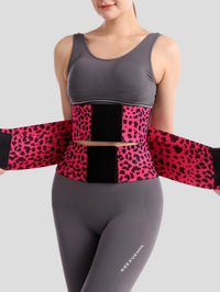 Rose Red Leopard Print