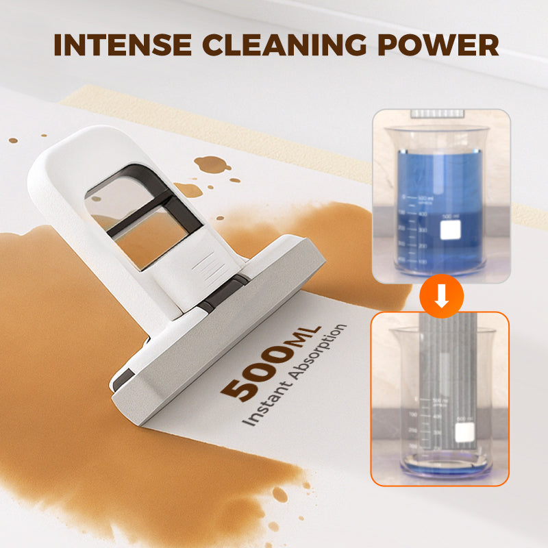 🧹 Mini Self-Wringing Mop – Compact & Portable Cleaning Tool