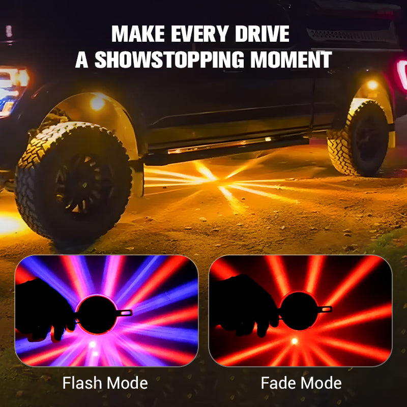 Universal Waterproof LED Chassis Lights – Underbody Lighting Kit for Cars & Trucks