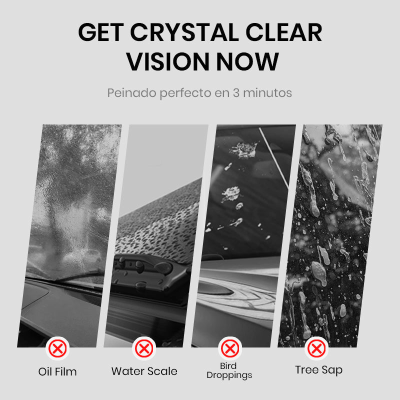 🔥✨Car Glass Oil Film Cleaning Agent