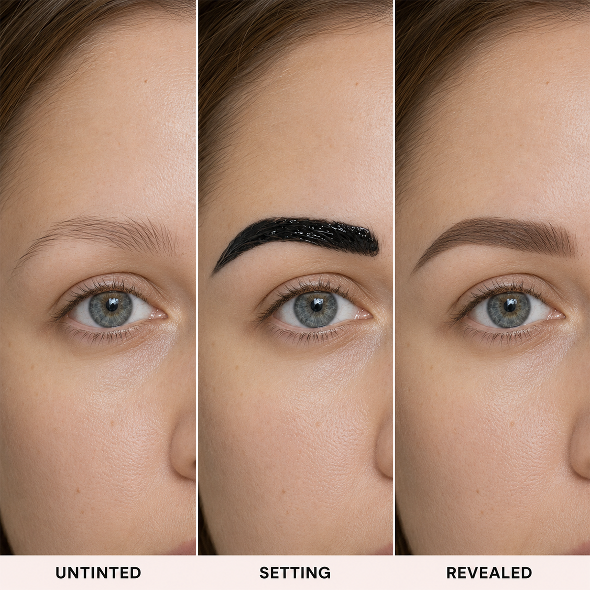🎨Waterproof Brow Tint – Peel‑off, easy apply. Covers greys, shapes perfectly.🌟