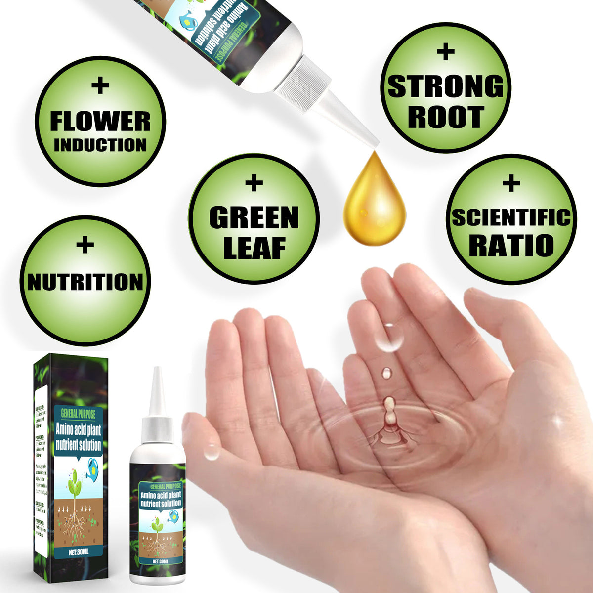 🔥Plant Nutrient Solution– Complete Plant Food for Healthier Growth & Vibrant Plants