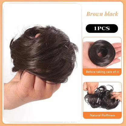 🏆🔥✨ Create a chic, effortless bun in no time at all 💖