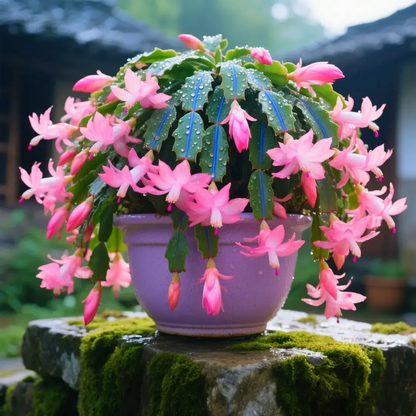 🦀Mix Colors Schlumbergera Seeds – Easy-Care Blooms in Every Shade, Even in Winter ❄️🌈