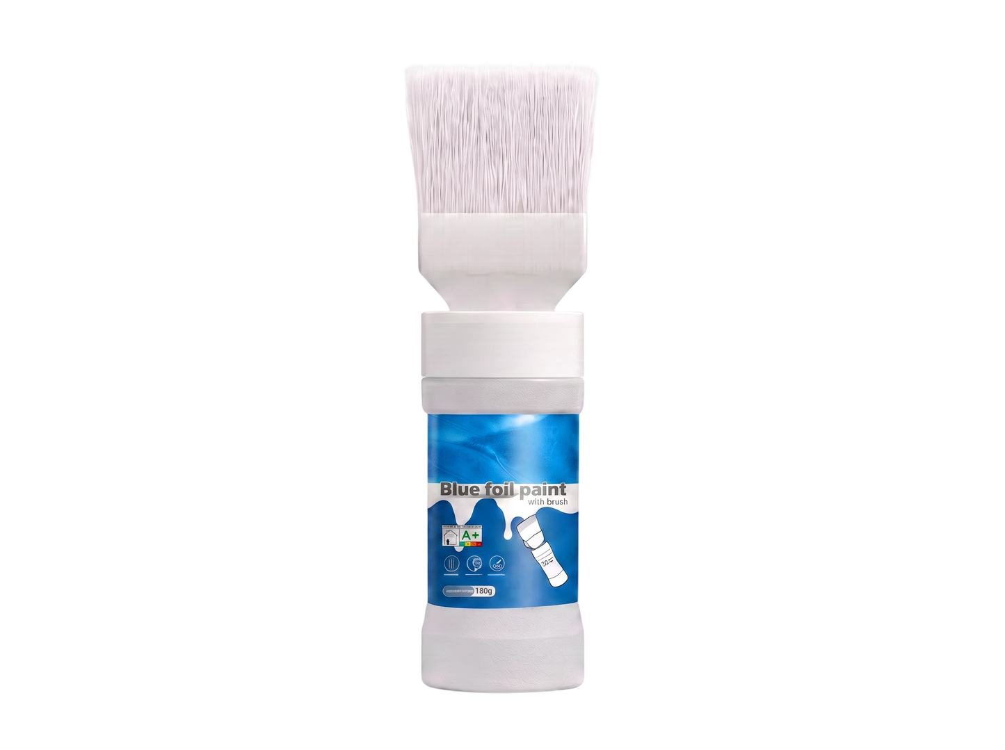 ✨New Arrival✨🖌️🏠Water-Based Metallic Silver Paint with Built-in Brush💥👍