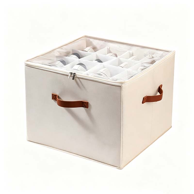 Foldable Shoe Organizer for Closet with Clear Cover 🥿