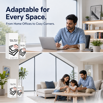 Reflective Window Spray | One-Way Mirror Privacy Shield for Home & Car