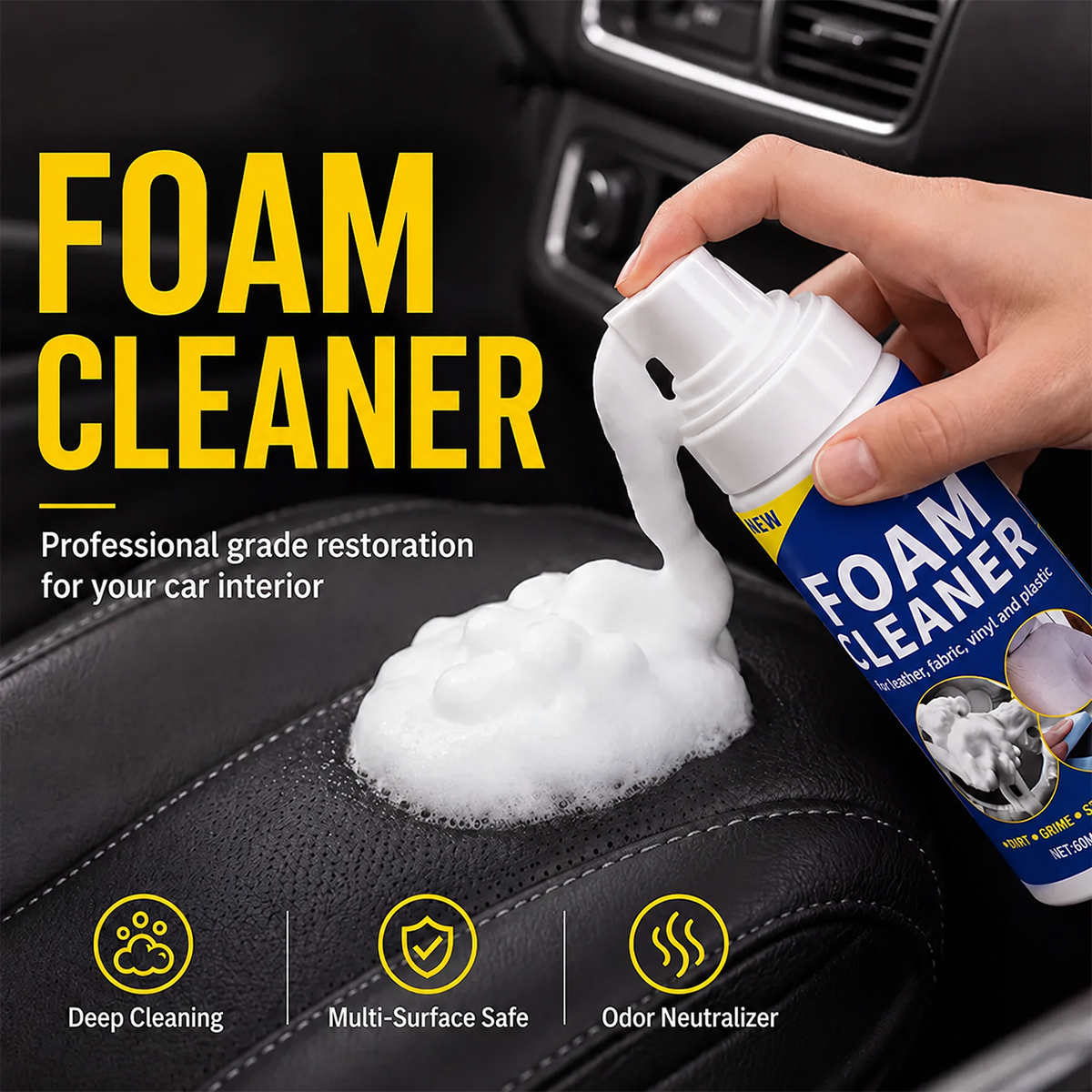Deep Clean Foam Cleaner